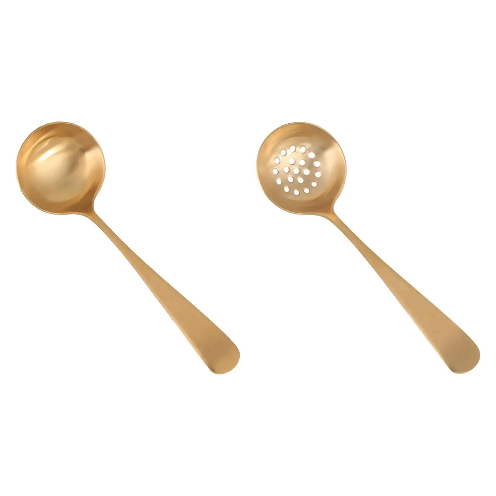Copper Spoon Hotpot Spoon Tableware Kitchen Cutlery Cooking Spoon Serving Spoon for Gatherings Weddings Entertainment Holiday