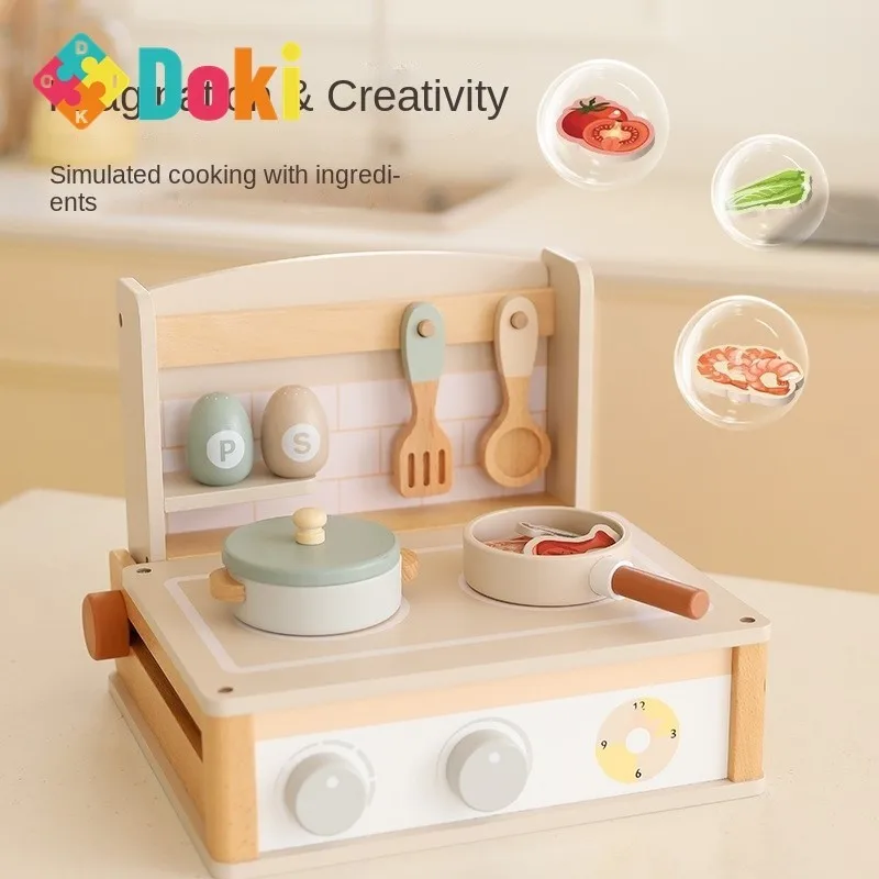 

Figani Baby Kitchen Toys Complete Set Of Simulated Cooking Simulated Kitchenware Children's Playing Toys 1 To 3 Years Old Hot