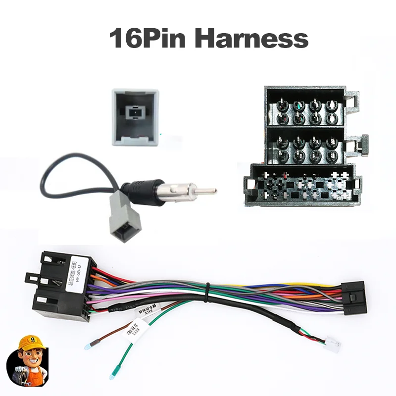 Car Android Radio Stereo Harness Canbus Decoder For Kia Ceed RIO Hyundai Tucson Sonata Veracruz IX55 I10 Grand I10 I20 I30