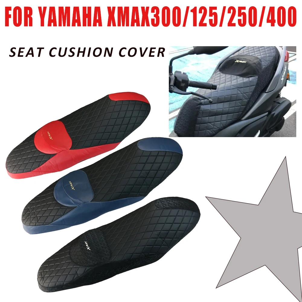 

Для YAMAHA XMAX300 XMAX 300 X-MAX 125 250 400 2022, аксессуары, чехол для подушки сиденья, защитный кожаный чехол для сиденья, изоляционная защита