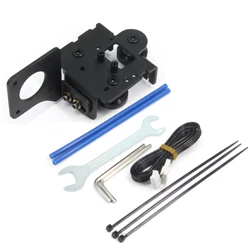 Upgrade Direct Drive Support Aluminum Plate with Pulley with Dual Gear Extruder Easy Print Filament Only for Ender3/Ende3 V2 NEO