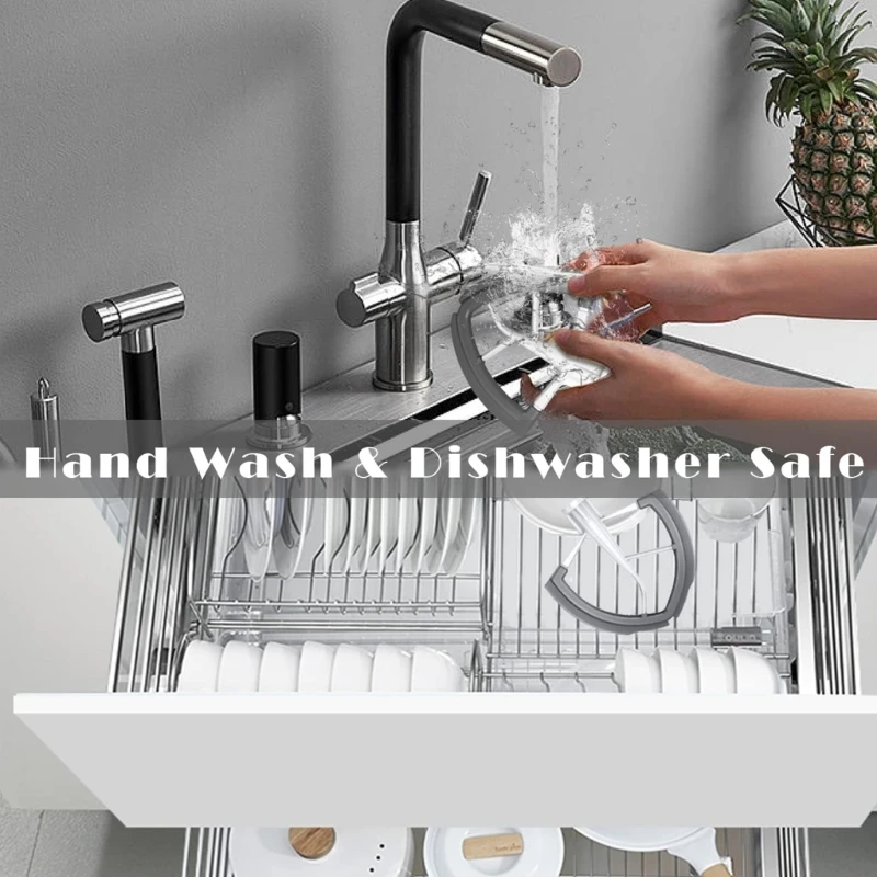 استبدال خلاط حافة الخافق المرن ، خلاط مجداف الحافة المرنة ، مادة الفولاذ المقاوم للصدأ لخلاطات 6QT