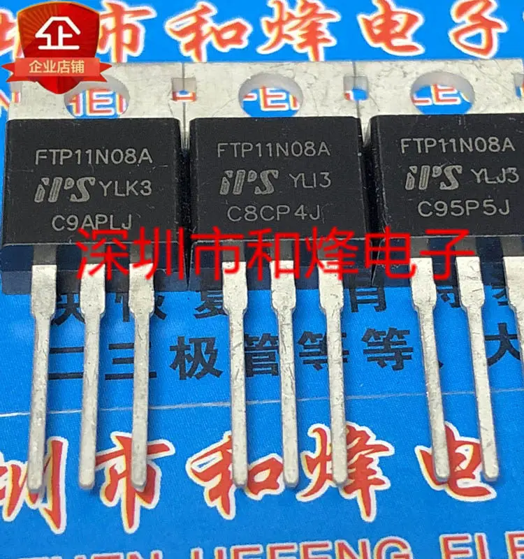 5Pcs Ftp11N08A To-2…