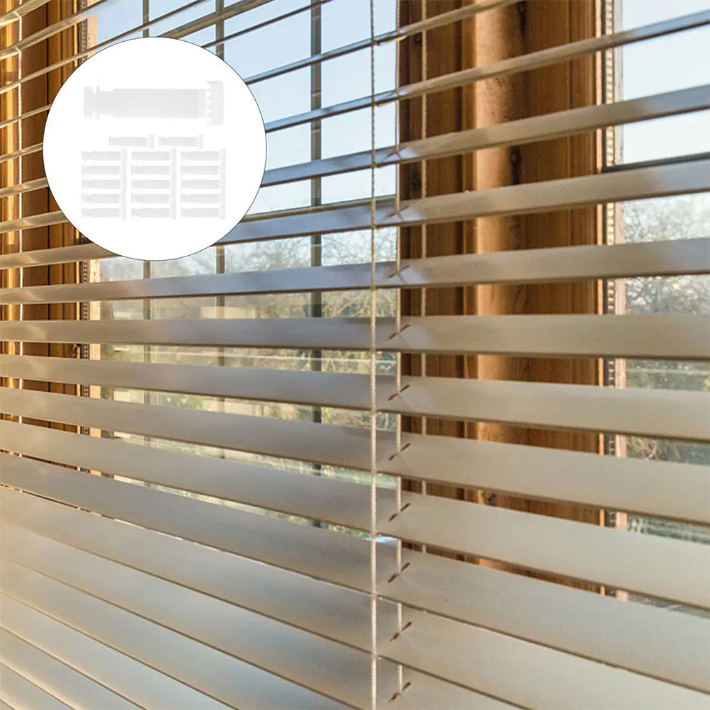 

18Sets Strong Vertical Blind Repair Stems Easy Apply Pulley Attachments for Broken Blinds Fixing Pulley Attachments