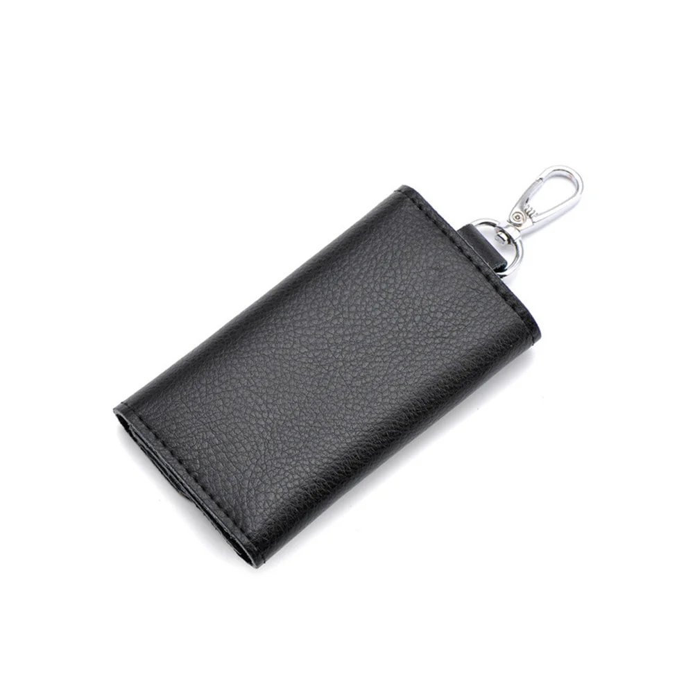 

Key Pouch Black Zipper Storage For Car Keys Hanging Waist Pendant Case Large Capacity Organizer Holder Car Key Pack