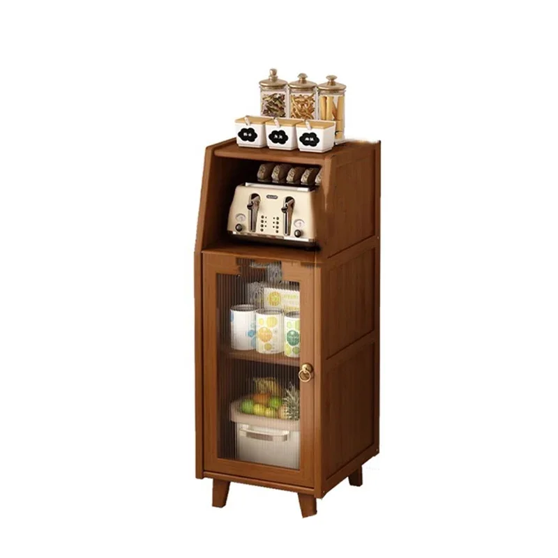 Sideboard Interior Multifunction Home Organizer Minimalist Coffee Corner Cupboard Storage Locker Kitchen Side Table Furniture