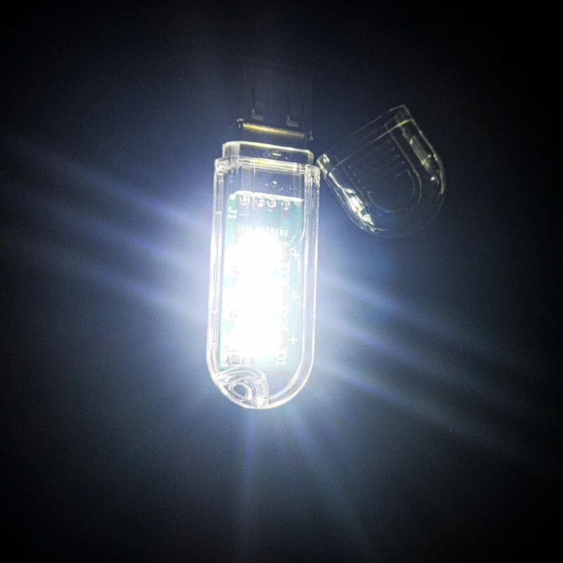 USB portatile LED Night Light Kit elettronico Mini USB Light Chip creativo Kit fai da te componente elettronico