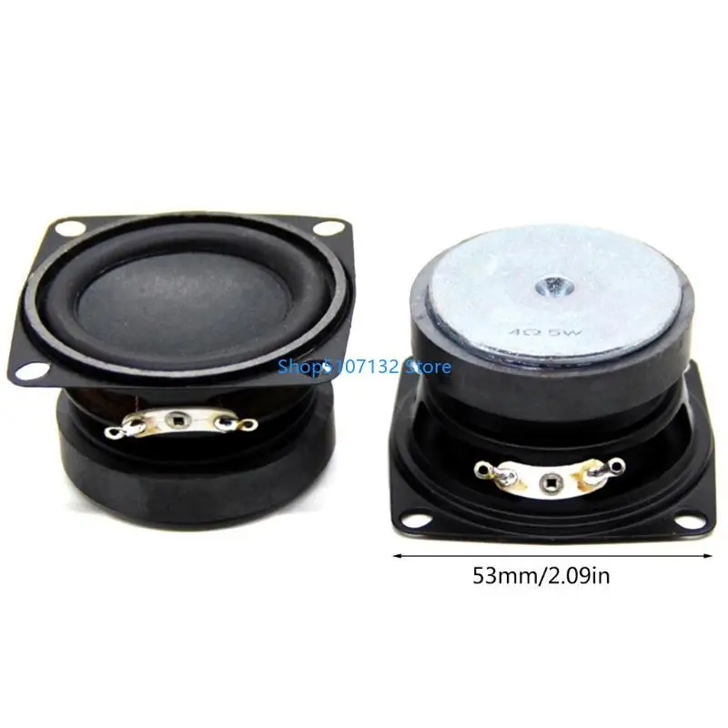 Loa đa phương tiện 87HD Loa đa phương tiện 4OHM 5W 53mm loa từ tính cho Home DIY