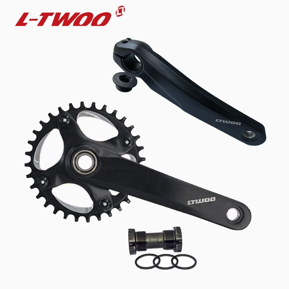 Ltwoo mtb ltwoo AX11速度クランクセット1 × 11シフターリア
