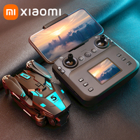 Xiaomi New M5s Drone Features Gradient Flowing Lights Dual Cameras Obstacle Avoidance Screen Control And Aerial Photography
