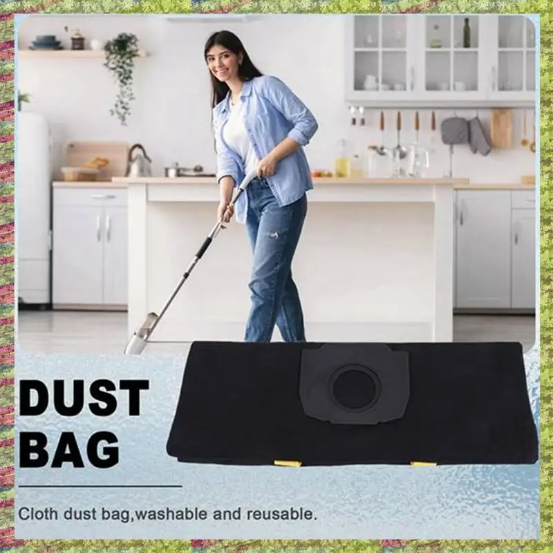 

ABKB 2PCS Dust Bag Replacement For Karcher WD4 WD5 WD6 Vacuum Cleaner Parts Washable Filter Bag