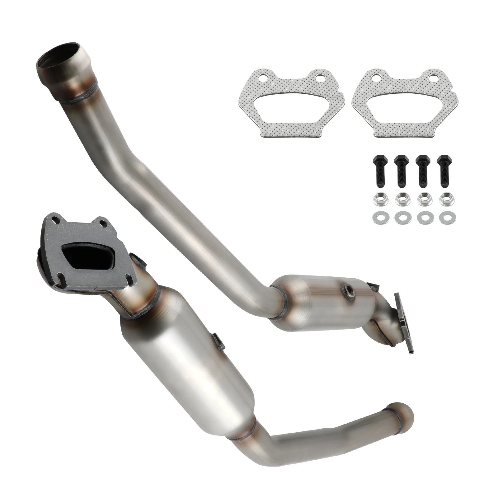 Exhaust Catalytic Converter for Ford F-350 Super Duty 2008-2010 EPA Approved Y-Pipe for F-250 F-350 Super Duty V8