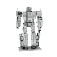 Mfuny 3D Puzzle Optimus Prime Metal Assembly Model Car Motorcycle Series 3D Stereoscopic Handmade Puzzle