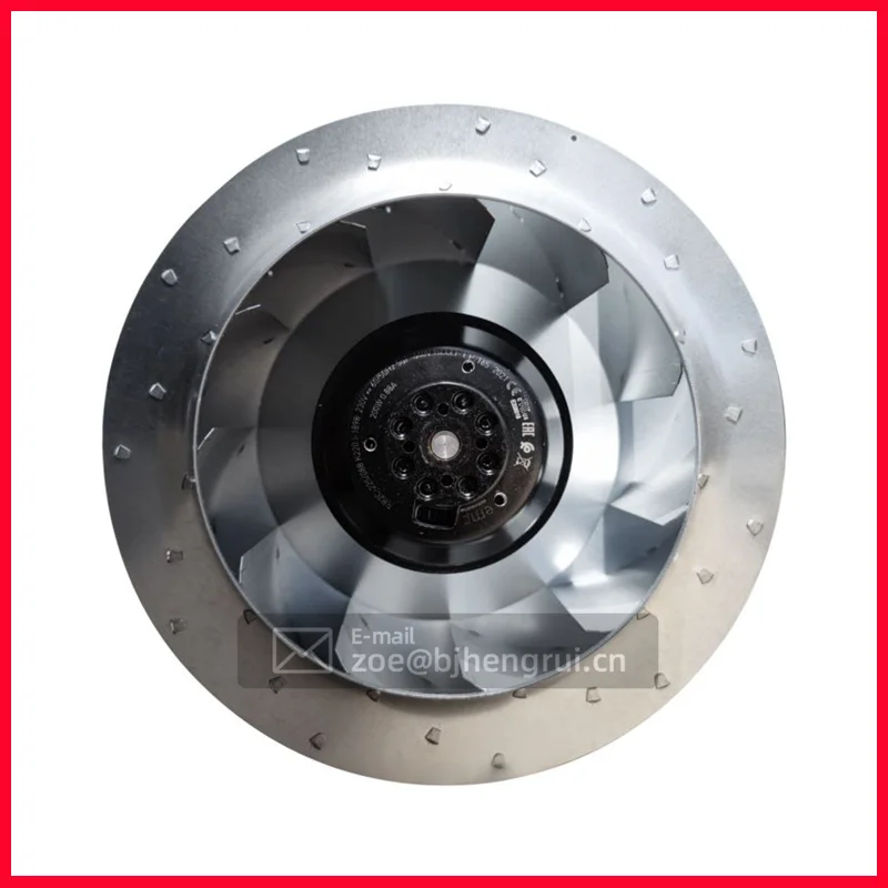 

RB2C-225/088 K093 K220 RB2C-225/088 K0931 SPK 300W 230V AC 1.31A 970m3/h Ball Bearing Inverter Centrifugal Cooling Fan