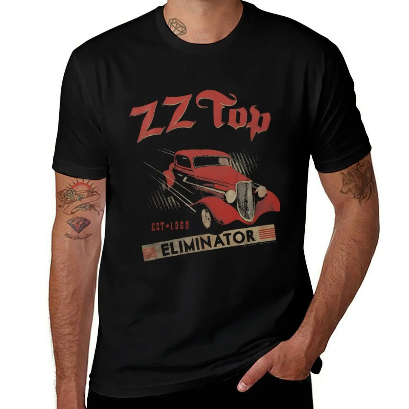 Vintage Rock Band - Sharp Dressed Simple Man Tour 2024 T-Shirt Casual Fashion Short Sleeve Cotton T-Shirt