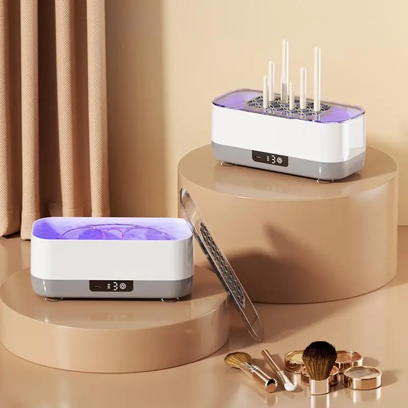 Ultrasonic Retainer Cleaner Cleaning Jewelry Machine Ultrasonic Cleaner 360 Degree Cleaning Household Cleaner With 3 Modes For