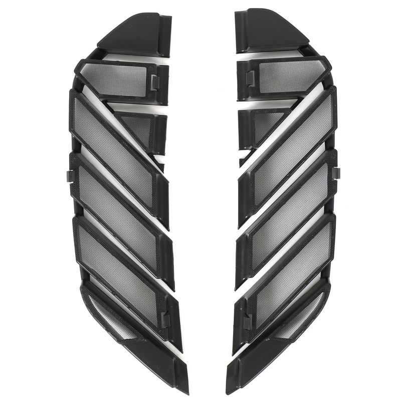 For 2025+ new BMW X3/G45 Qianzhong Net Online insect-proof net mosquito-proof protective accessories ABS piano black 2pcs