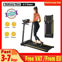 UREVO URTM006 Foldi Mini Treadmill Max Speed 1-10km/h Walking Area 105*40cm Electric Folding Treadmill Sport Equipment Fitness