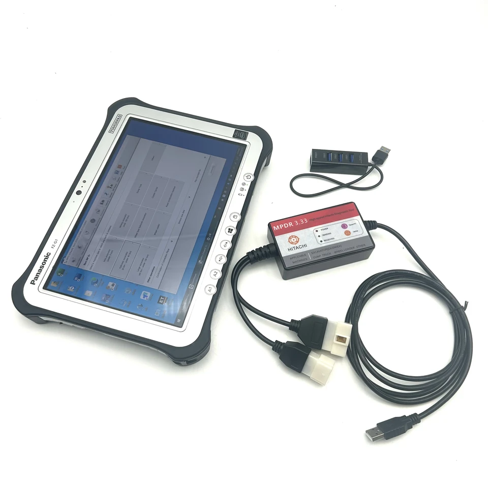 Digitallyページ Diagnostic Tool MPDR 3.33 for Hitachi Excavator ZAXIS ZX ZW EX