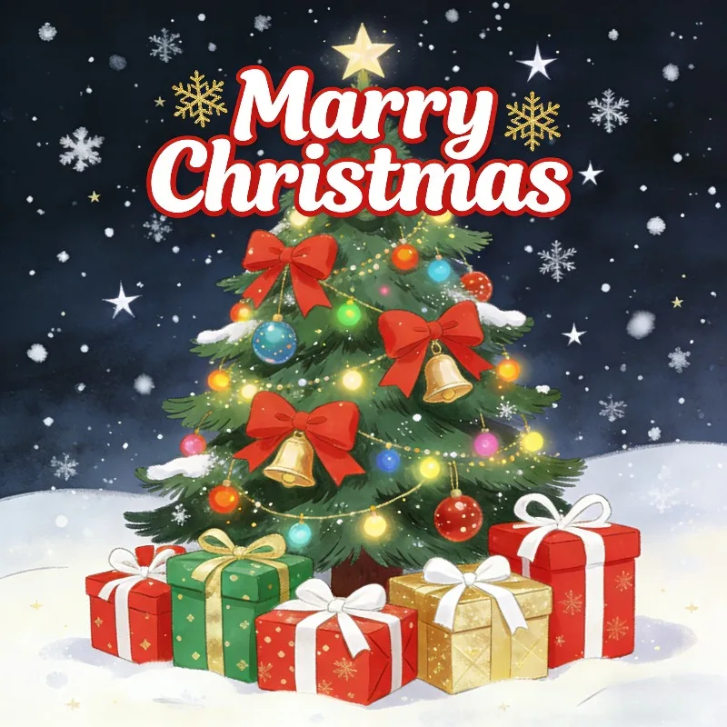 Marry Christmas DIY Gift