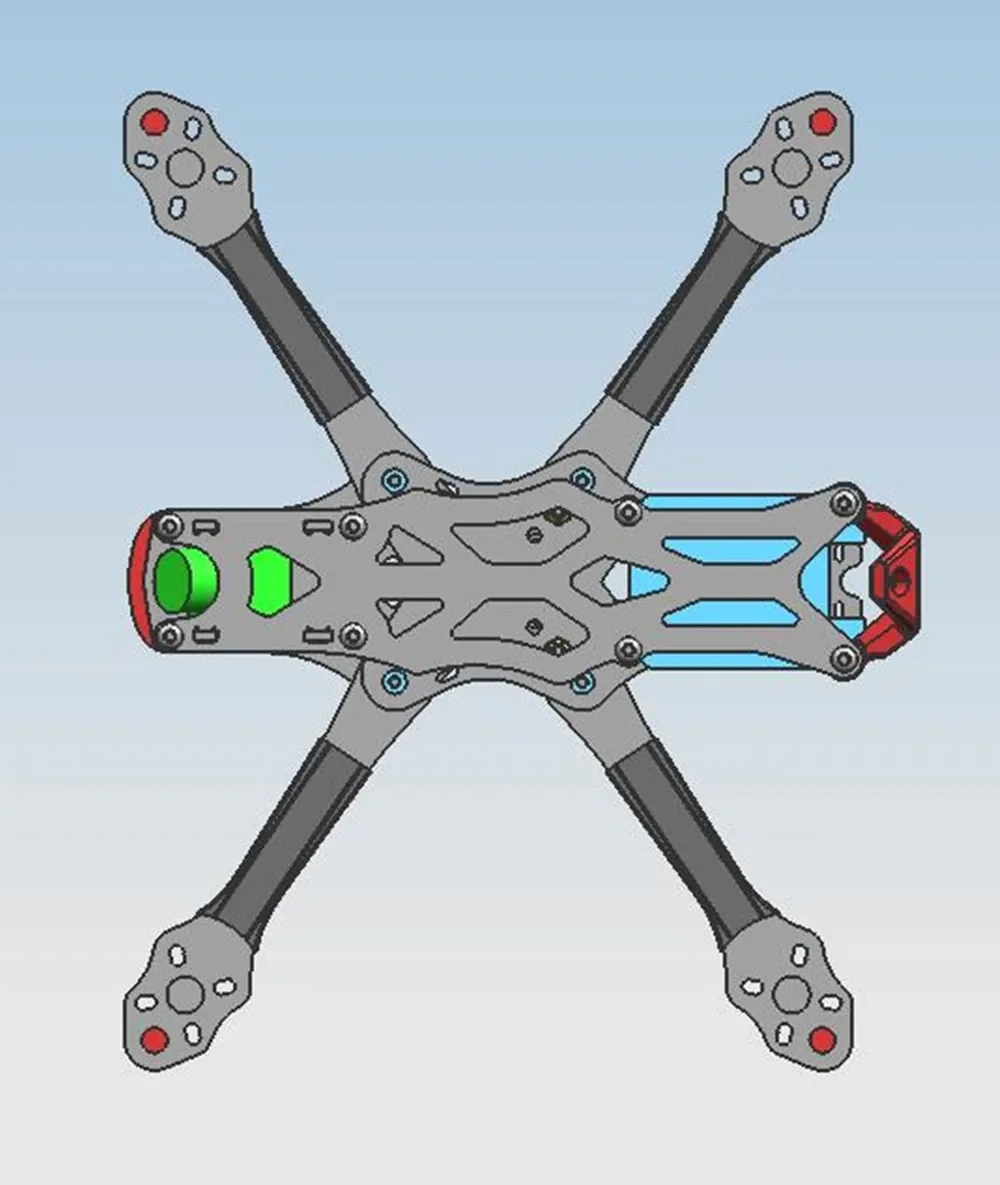 APEX HD5 HD7 HD8 HD9 5/7/8/9 Zoll Kohlefaser-Quadcopter-Rahmensatz mit 5,5 mm Arm für APEX-HD APEX HD FPV RC Racing Drone