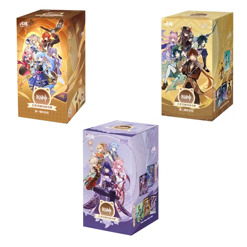 

Genshin Impact Genius Invokation Tcg Battle Card 1st 3rd Battle Board Game Collcetion Card Original Trendy Card Surprise Gift