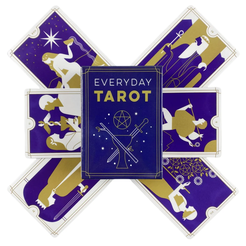 Everyday Rider Tarotkarten, ein 78-teiliges Orakel-Deck, englische Visions Divination Edition, Brettspielkarten