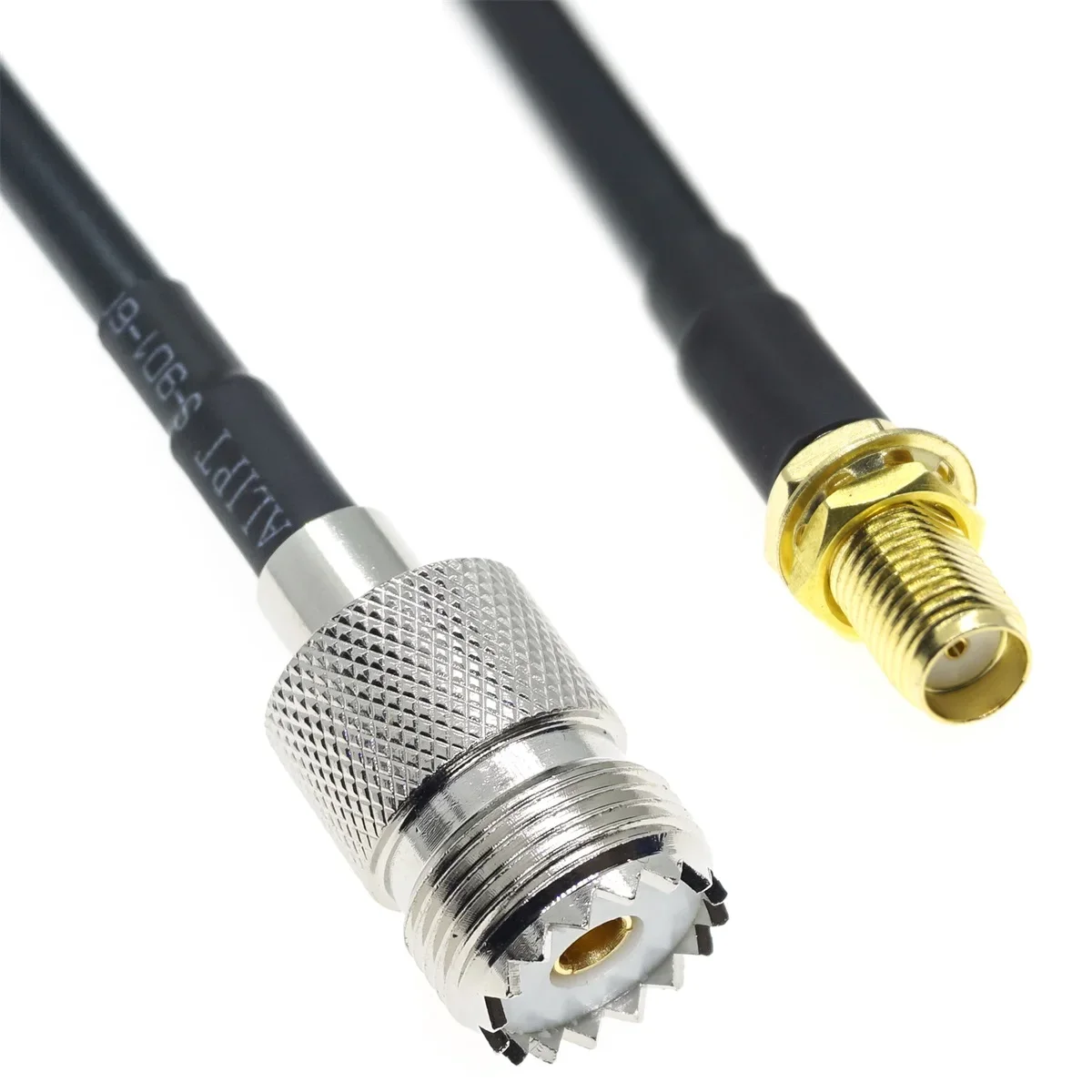 SMA female to UHF female SO-239 Jack Connector RG58 RF Coaxial Cable Antenn Wifi  Coax jumper 15CM 30CM 50CM 72CM 1M 2M 3M