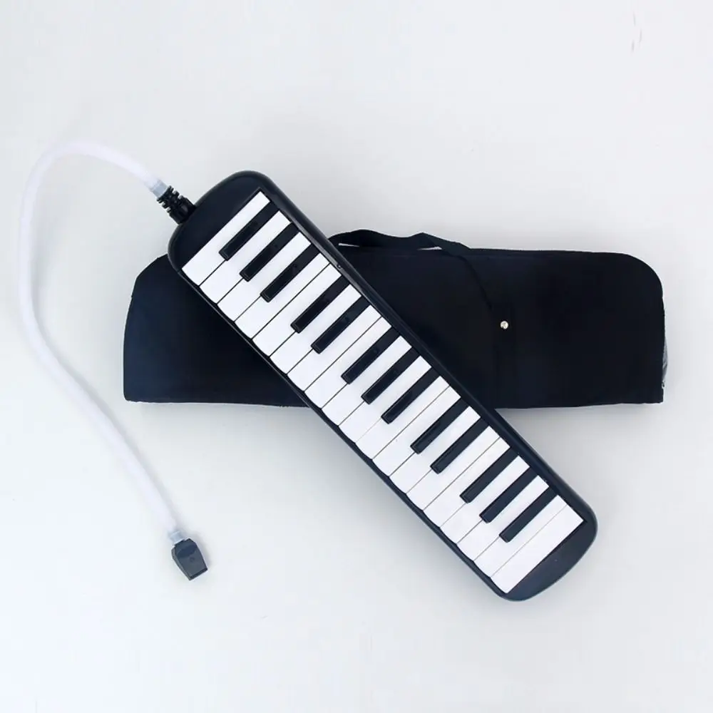 New 32 Keys Melodica Mouthpiece Musical Instrument Harmonica Piano Keyboard Style Beginner Gift Mouth Organ