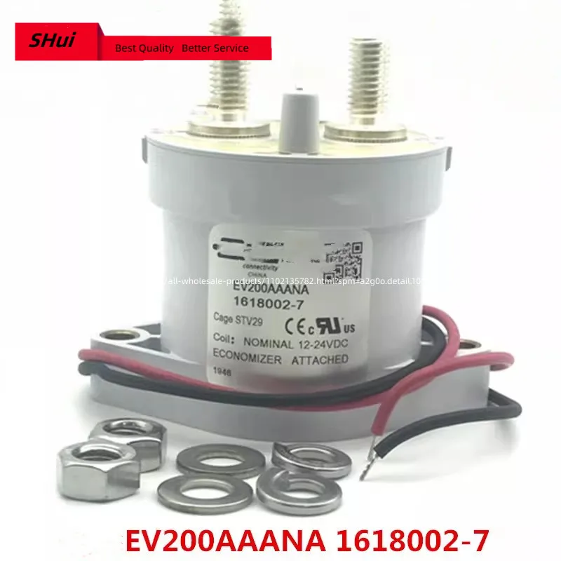 

Контактор постоянного тока высокого напряжения Tyco EV200AAANA 12/24В/500А, автомобильное реле 1618002-7