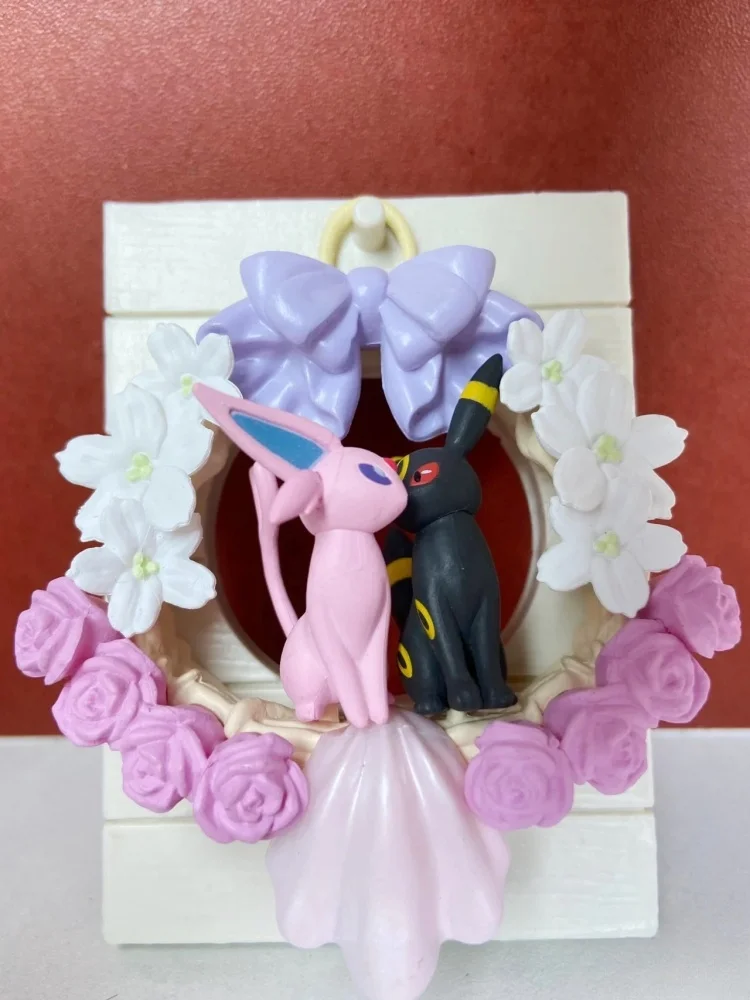 Rement Pokemon ดอกไม้ Garland Season ของสะสมการ์ตูนอะนิเมะกล่องตาบอดเดสก์ท็อปตกแต่งของขวัญวันเกิดของเล่นเด็ก