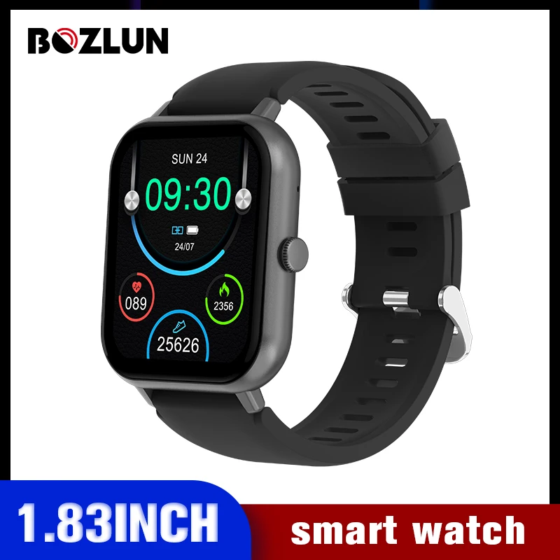 

BOZLUN Full Touch Screen Dislplay Fitness Digital Wristwatch Mens Outdoor Pedometer Countdown Sports Watches Relogio Masculino