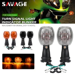 Front Turn Signal Light For KAWASAKI ZX6R ZX7R ZX9R ZX12R NINJA 250R 500R GPZ 500/S 1100 ZX6RR Motorcycle Indicator Blinker Lamp