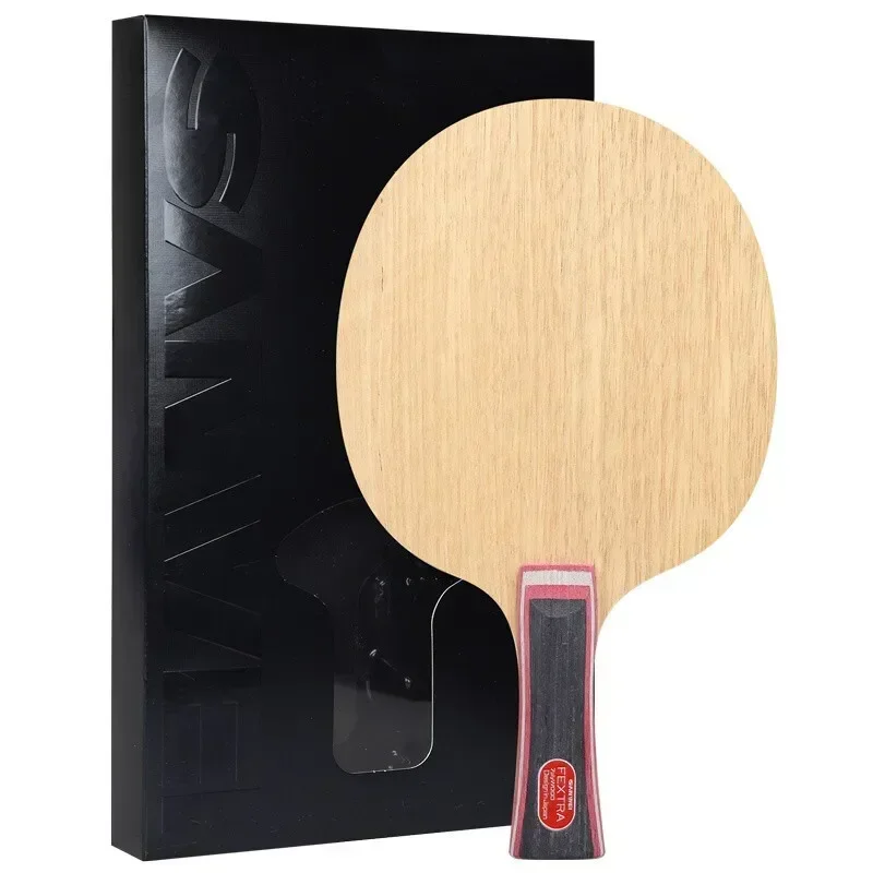 

Original SANWEI FEXTRA Table Tennis Blade 7 Ply Wood Racket Loop Offensive Spin Speed Ping Pong Bat Paddle