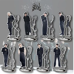 10cm KPOP Stand Figure Acrylic Model Bangchan Felix Hyunjin Bangchan Lee Know New Album ATE Series Standing Up Desktop Fans Gift