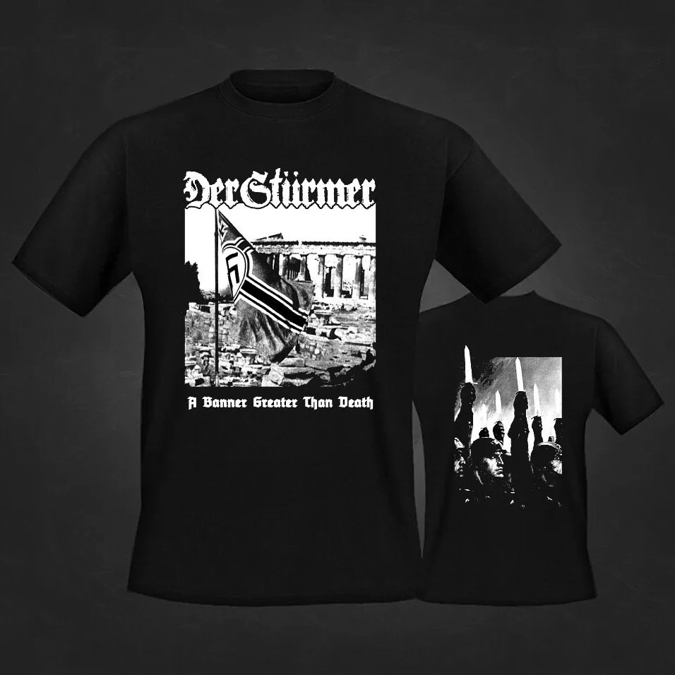 2025-26 novedad de verano, camiseta con bandera más grande que la muerte, camiseta de algodón de manga corta para hombre y mujer, camiseta Retro de Hip-hop, ropa para hombre