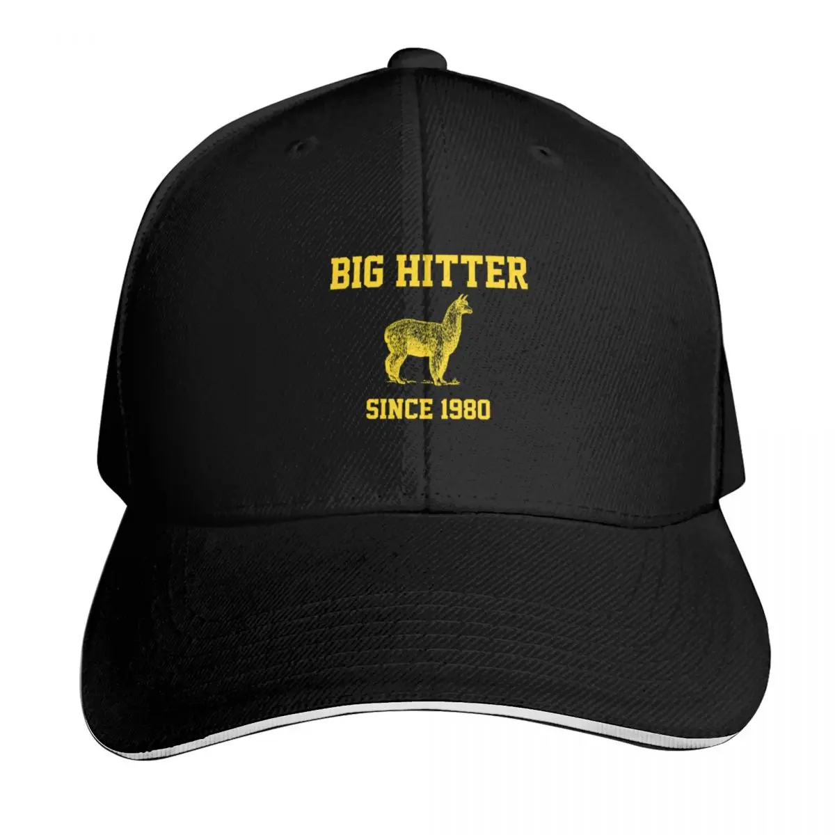 Big Hitter the Lama 80s Retro Movies Baseball Cap Luxury man cap custom caps Fashion Beach Luxury Cap Golf Men Women's