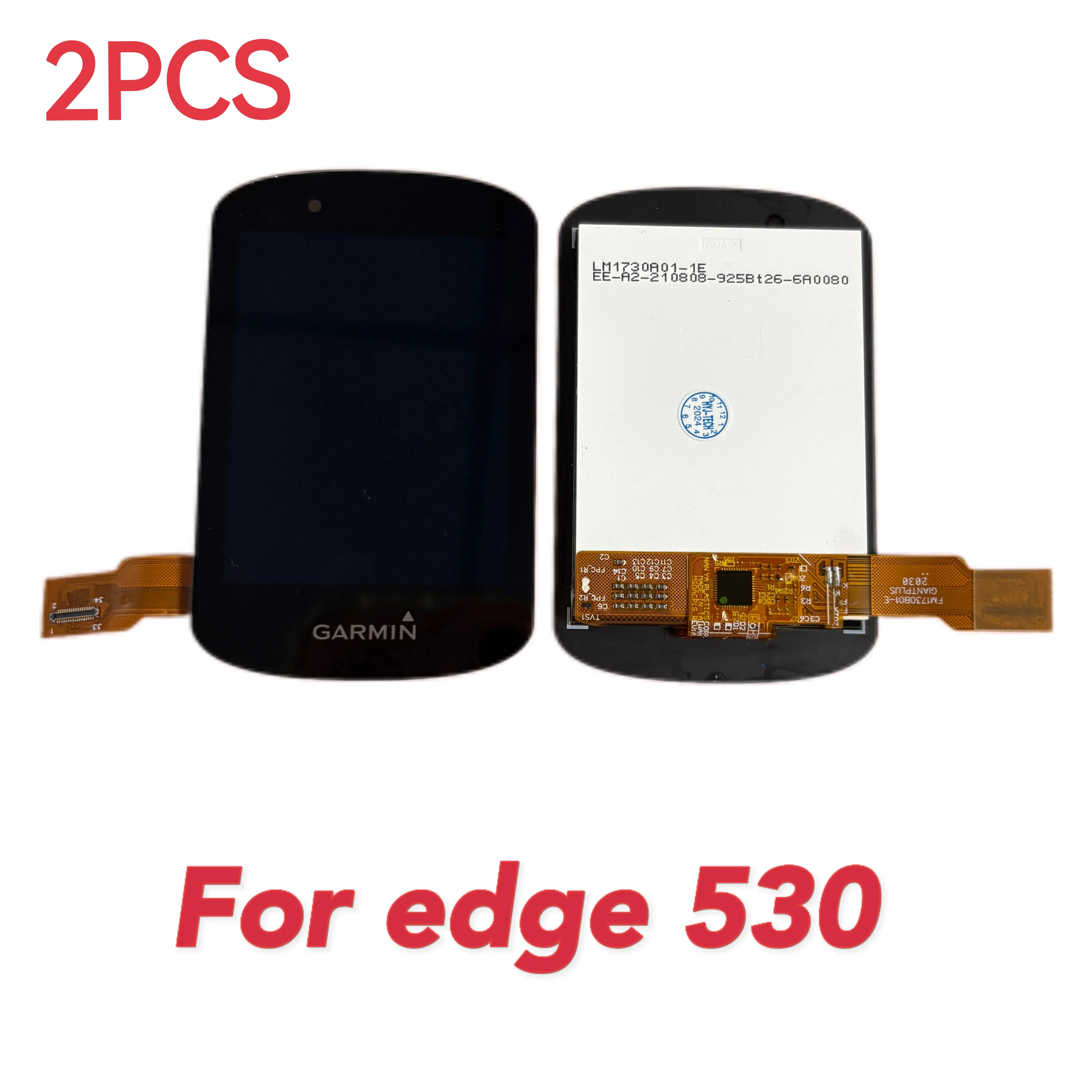 

2 шт. ЖК-экран для GARMIN EDGE530 Edge 530 с сенсорным экраном, ремонт ЖК-дисплея, замена GPS Smartwatch