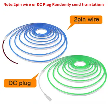 5公尺 12V LED霓虹燈條 戶外防水矽膠霓虹燈 戶外DIY招牌二極體膠帶 居家花園裝潢 水族箱燈 10 最佳銷售 12伏LED燈條 - №9
