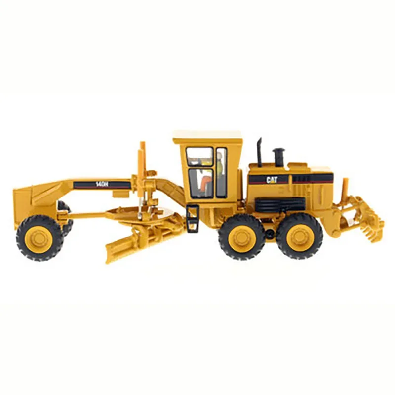 Diecast Engineering DM 55030V CAT 1:50 140H Bulldozer Loader Grader Road Roller Model CAT Self-propelled Grader Alloy Toy
