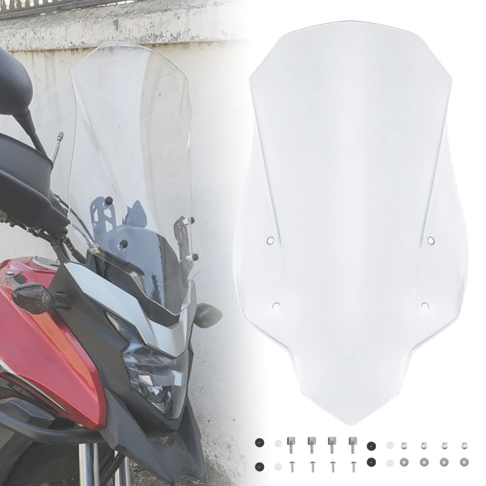 Motorrad-Windschutzscheibe mit Schrauben für Honda CB500X Windschutzscheibe Windabweiser CB 500 X CB 500X 2016-2020 2021 2022 2023
