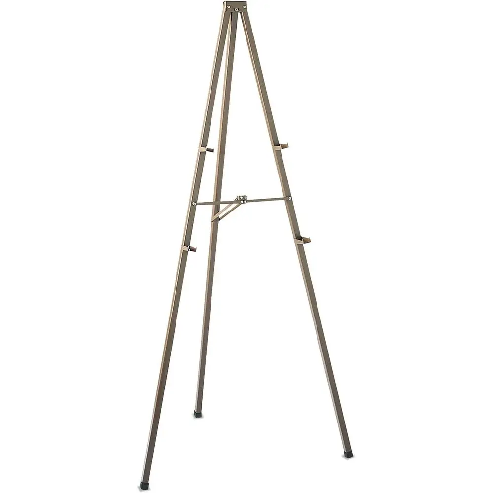

Display Easel, 72 High, Steel, Bronze