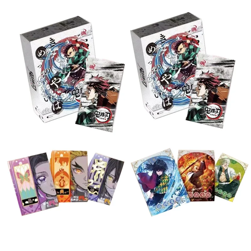 

Demon Slayer Collection Card Jinka Infinite City Embroidery Polaroid Cp Puzzle Booster Box Gift Playing Anime Acg Cards