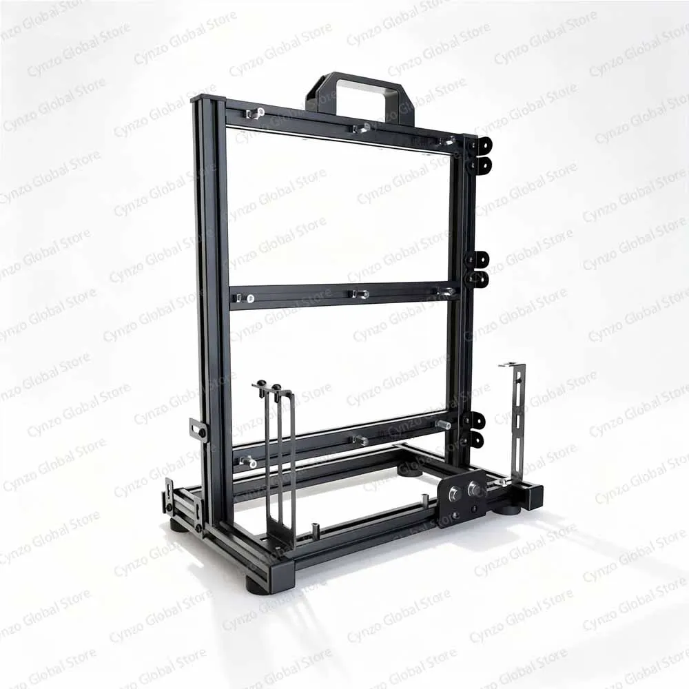 Modding EATX Open PC Case Frame ITX MATX ATX Gamers Cabinet DIY Water Cooler Desktop Computer Aluminum Creative Tower Gaming