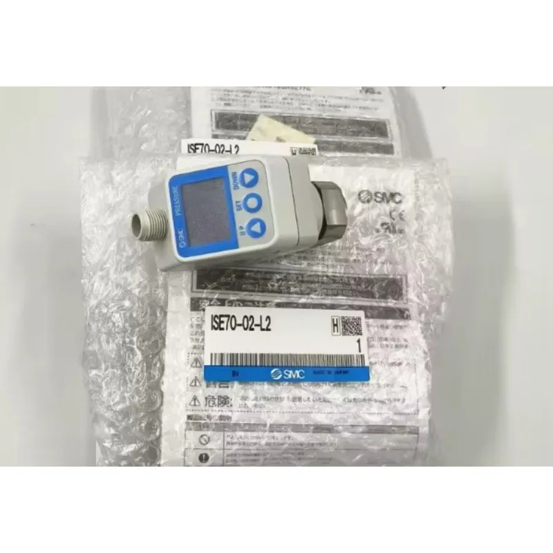 الأصلي SMC مقياس الضغط الرقمي الهواء ISE77G/ISE75/ISE70-F02/02-43/L2-P/M/L2/SA/MS/S عالية الدقة مفتاح الضغط الرقمي