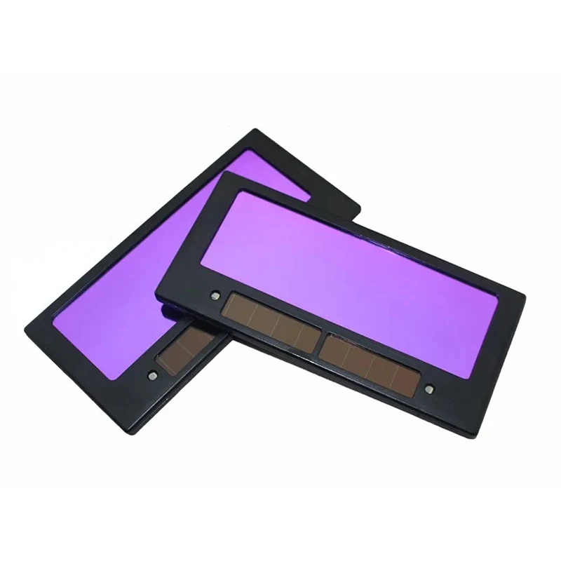 Brand New 2PCS Solar Auto Darkening Welding Glasses Filter Eyes Mask Welding Helmet Welding Mask Eyeshade Lens/Patch/Eyes Goggle