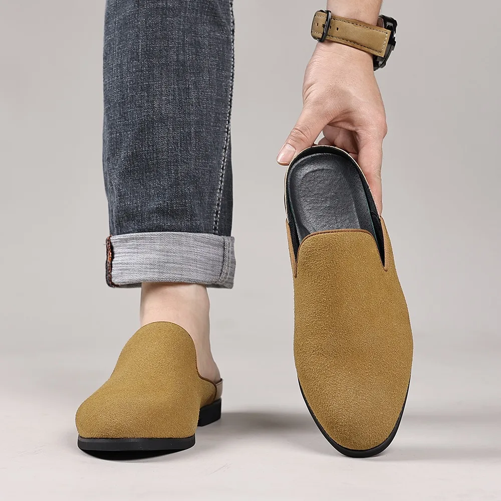 suede mules for man loafers fo - Suede Loafers Men บทวิจารณ์และราคา