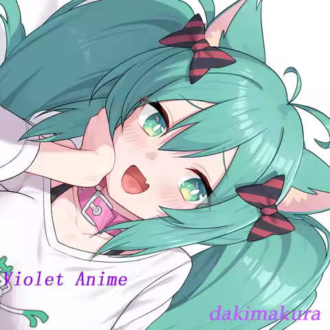 Dakimakura Anime miku girl Double-sided Print Life-size Body Pillow Cover Bedding Gifts