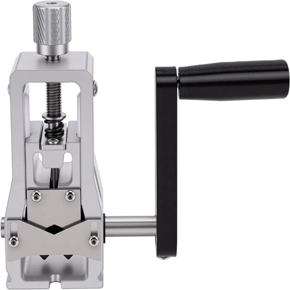 Aluminum Alloy Body Manual Wire Stripping Machine Portable With Handle Hand Crank Stripper Copper Cable Recycling Electricians