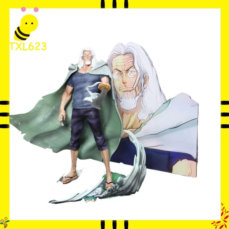 

Silvers Rayleigh Figure One Piece GK Statue Sword Battle Pose Collectible Model